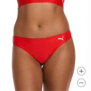 Puma Bikini Bottoms Red Size Large